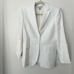 Brooks Brothers Irish Linen White Blazer 6